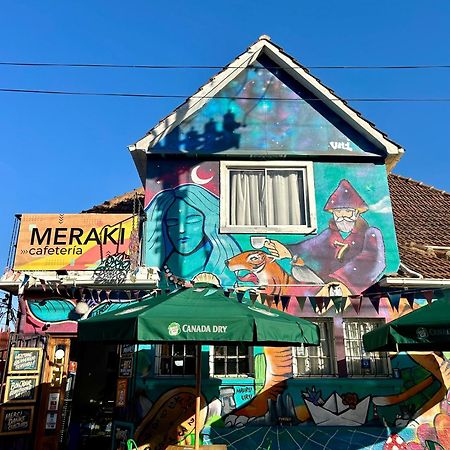 Meraki Hostel - Cerro Alegre - Valparaíso Exterior foto